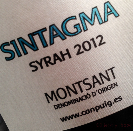 Sintagma syrah 2012